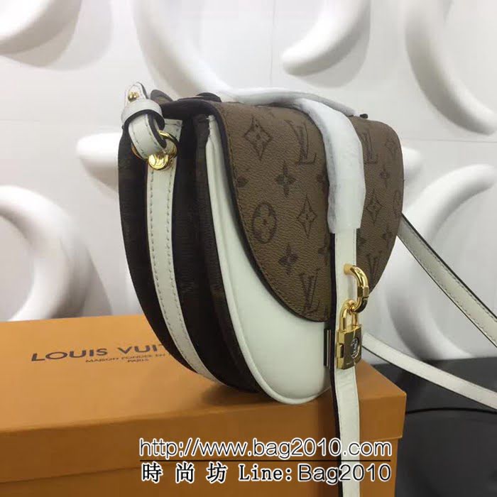 路易威登LV頂級原單 2018新品CHANTILLY LOCK 手袋M43645黃花 YDH1725